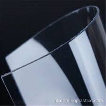 Filme transparente de policarbonato fino para impressão em tela